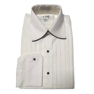 Devin Michaels Laydown French Cuff Tuxedo Shirt - Size Small 2-4 Years - NEW